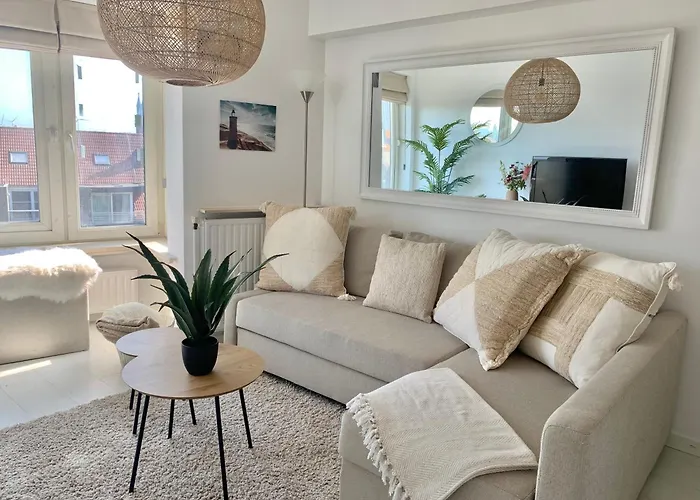 Beach Apartment Met Directe Toegang Tot Het Strand !